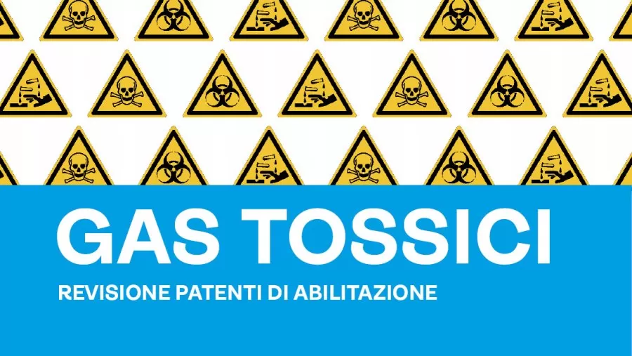 REVISIONE DELLE PATENTI DI ABILITAZIONE PER L'IMPIEGO DEI GAS TOSSICI