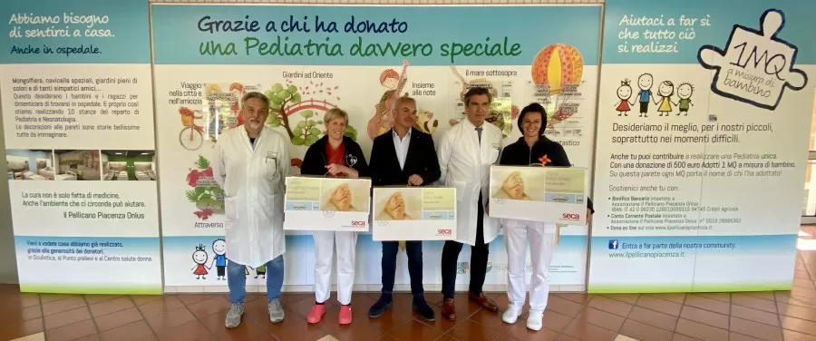U.P.A. Federimpresa– donazione al reparto Pediatria dell’Ospedale di Piacenza