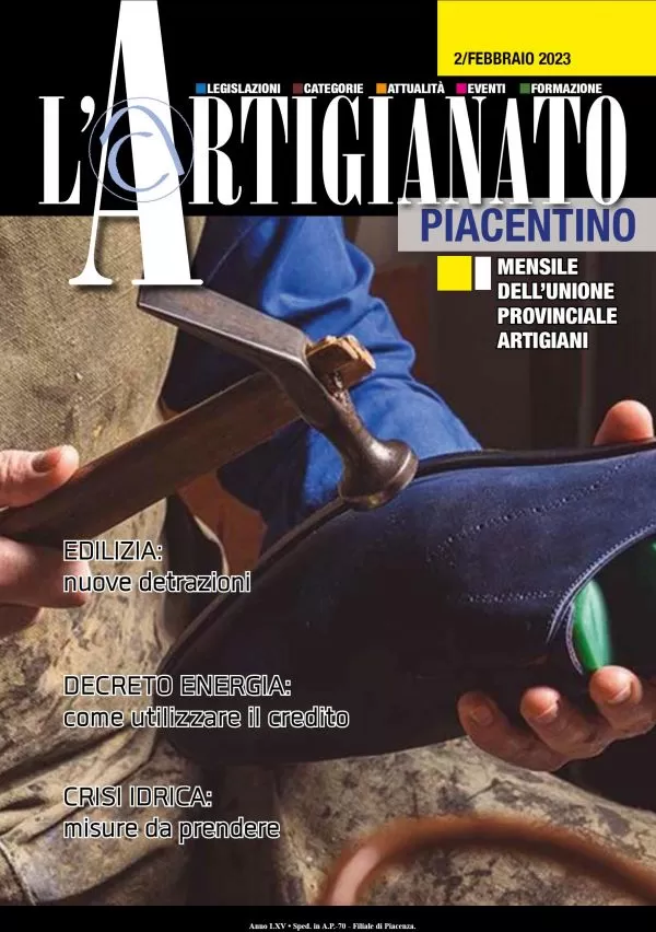 N°02 - Febbraio 2023 L'Artigianato Piacentino