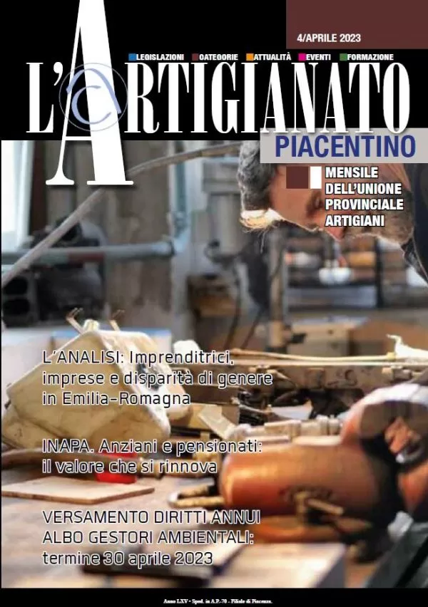 N°04 - Aprile 2023 L'Artigianato Piacentino