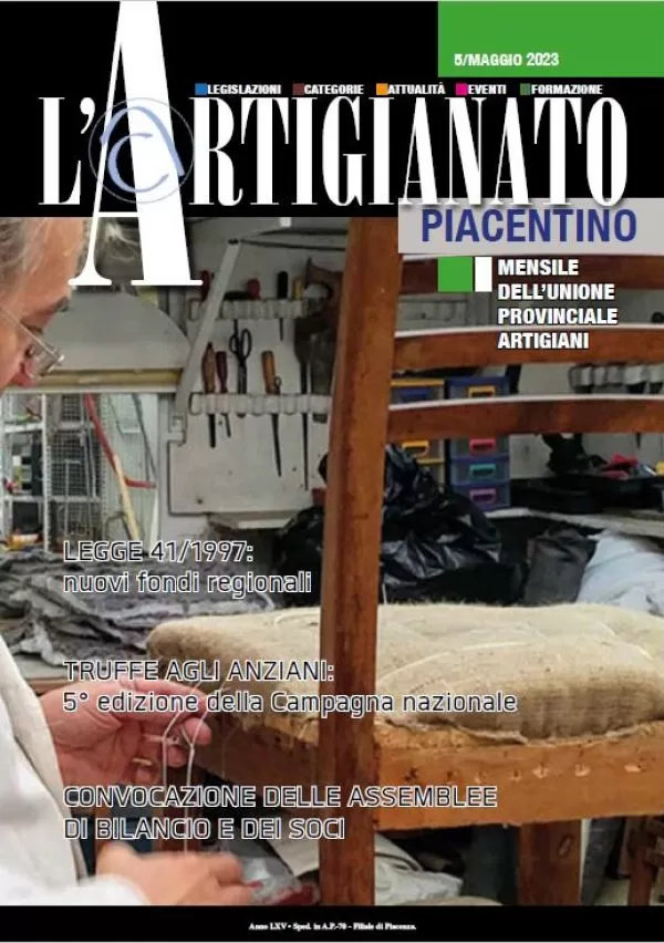 N°05 - Maggio 2023 L'Artigianato Piacentino