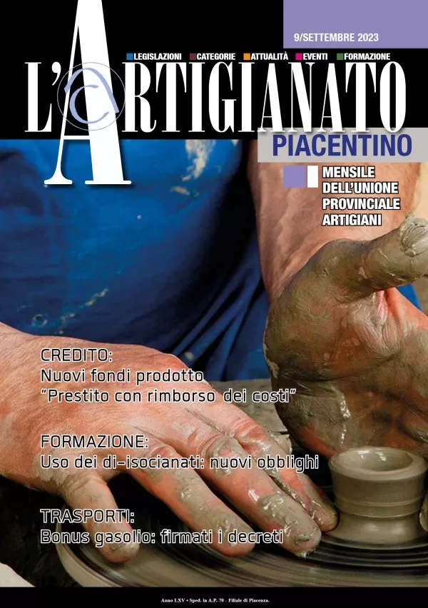 N°09 - Settembre 2023 L'Artigianato Piacentino