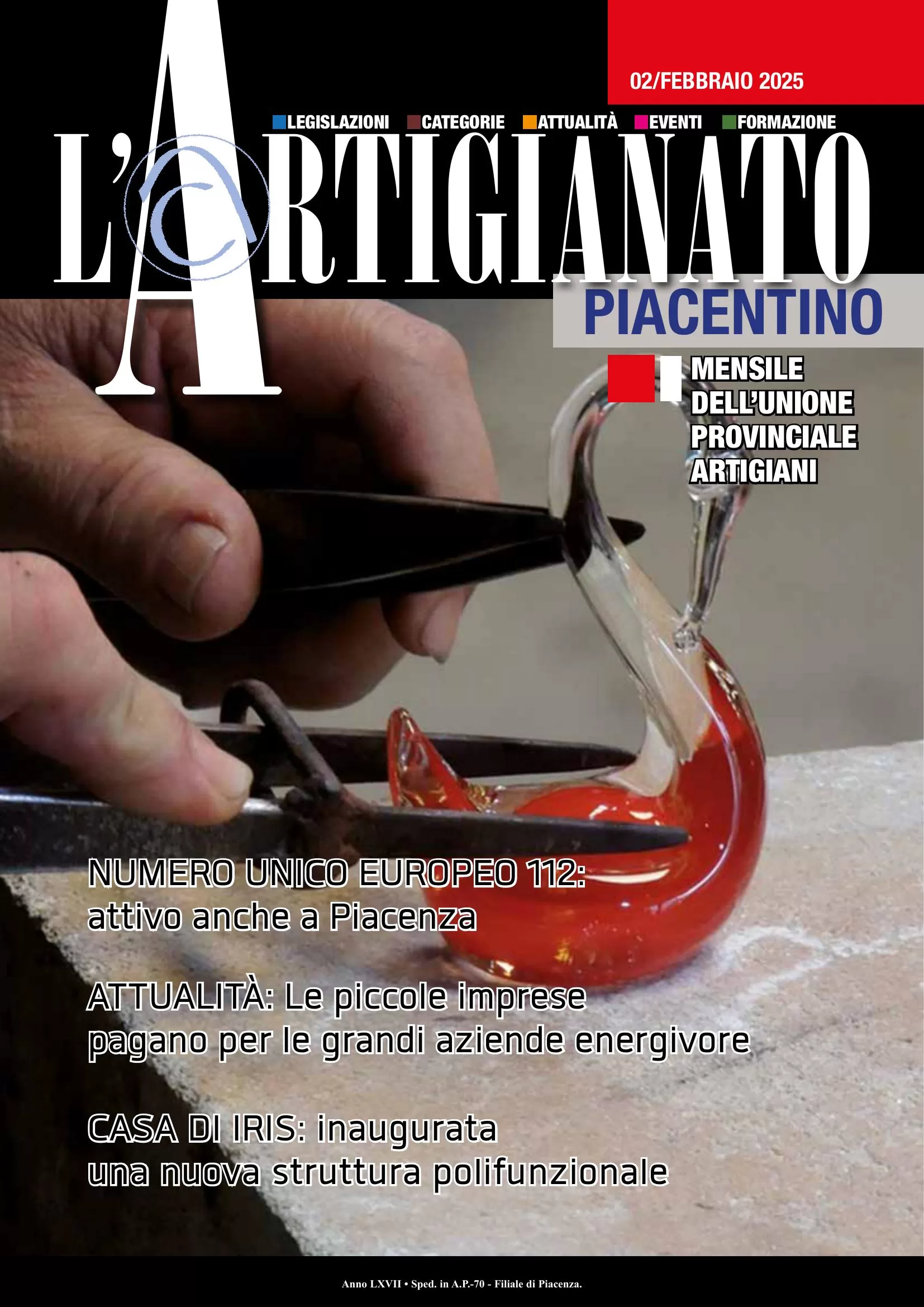 N°02 - Febbraio 2025 L'Artigianato Piacentino
