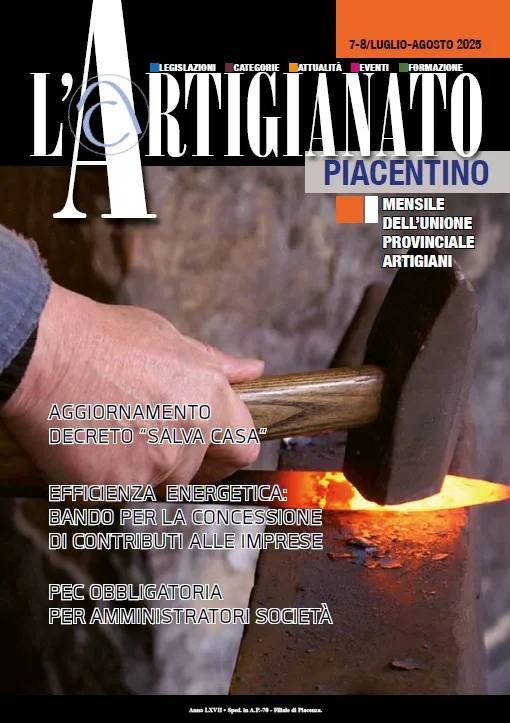 N°07-08 - Agosto 2025 L'Artigianato Piacentino