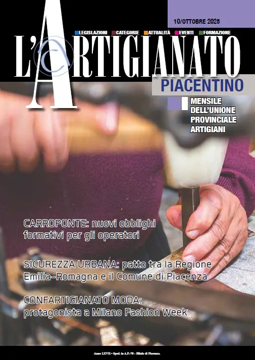 N°10 - Ottobre 2025 L'Artigianato Piacentino
