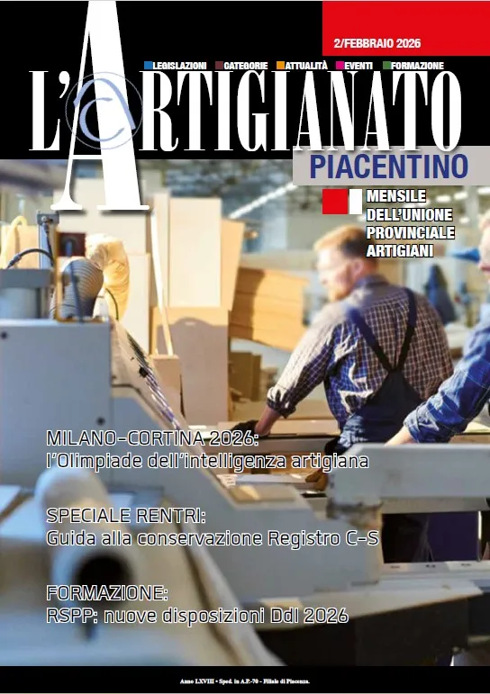 N°2 - Febbraio 2026 L'Artigianato Piacentino